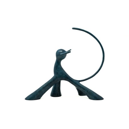 Cha'tango cat sculpture by Lolek