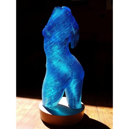 Blauw Roxie door Olivier Duhamel