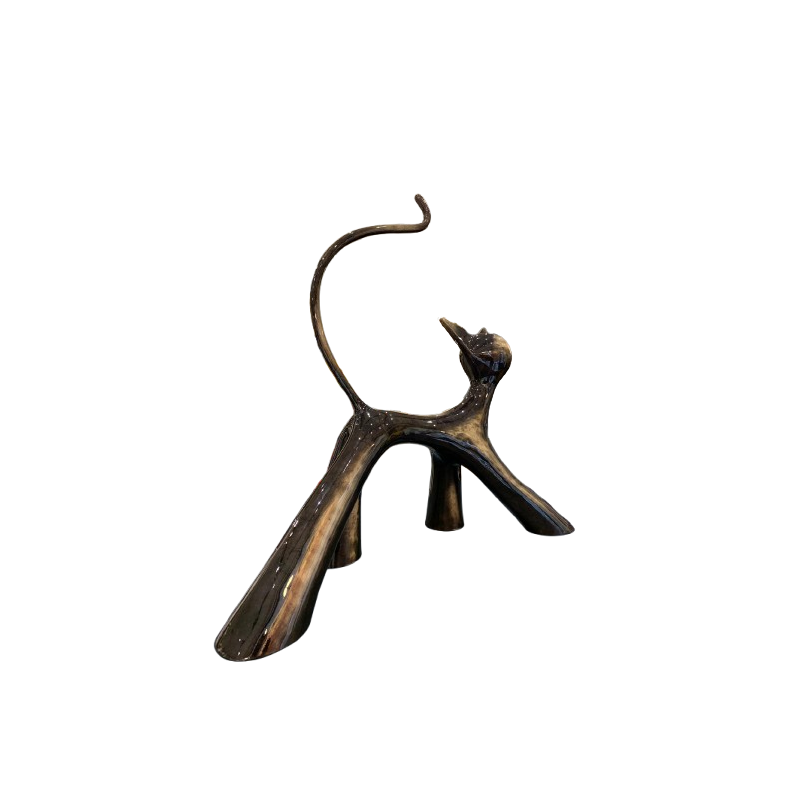 Grand Cha-cha-chat 8/8 Noir brossé brillant von Lolek