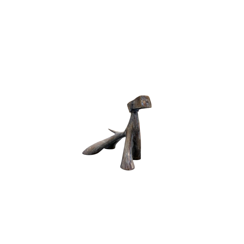 Petit Chien d'arrêt sculpture by Lolek