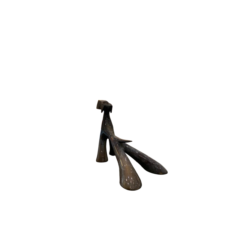 Petit Chien d'arrêt sculpture by Lolek