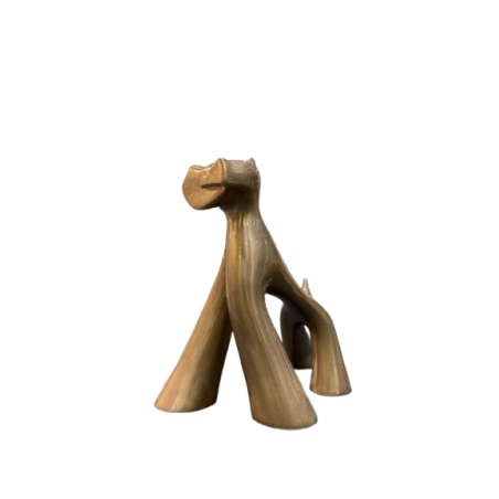 Petit Django sculpture by Lolek