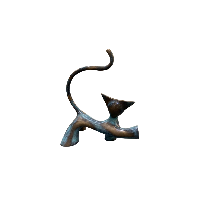 Grand Cha'meau sculpture par Lolek Sculptures et Volumes