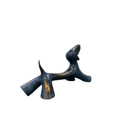 Grand Teckel sculpture by Lolek