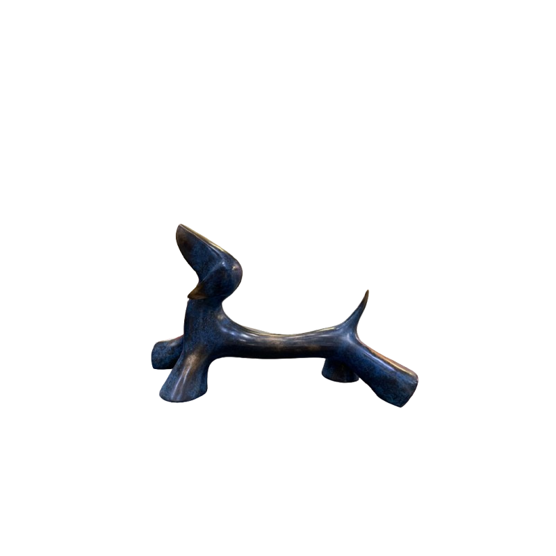 Grand Teckel sculpture by Lolek