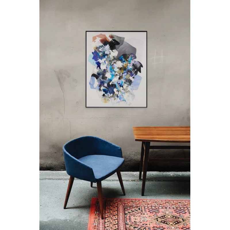 Peinture abstraite en acrylique sur toile, réalisée par l'artiste peintre Damien Demaiter.