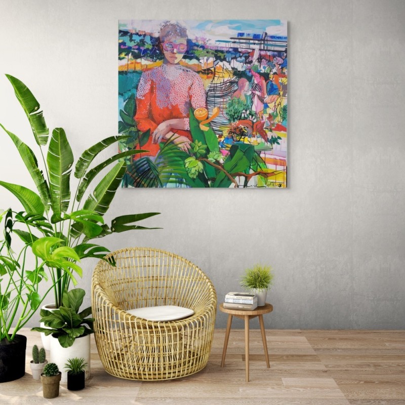 Orange Peel von Golnaz Afraz