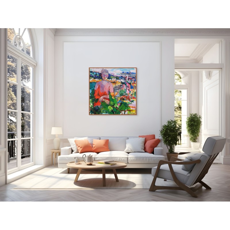 Orange Peel door Golnaz Afraz