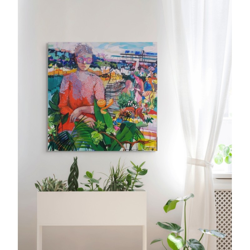 Orange Peel by Golnaz Afraz