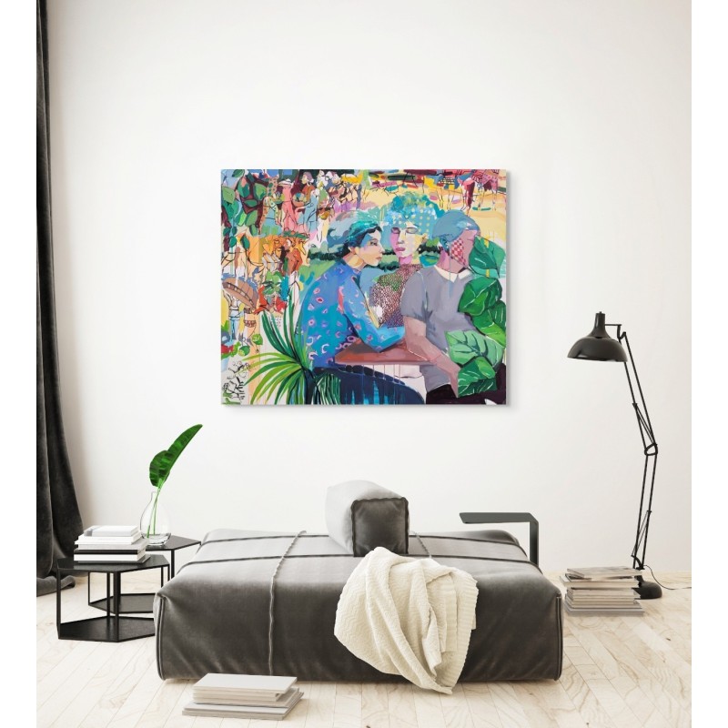 Shadow of the past door Golnaz Afraz