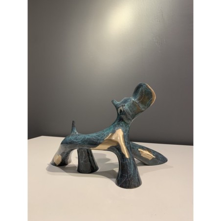 Petit Sherlock sculpture by Lolek