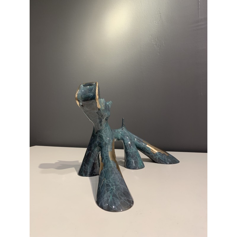 Petit Sherlock Skulptur von Lolek