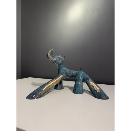 Petit Sherlock sculpture by Lolek