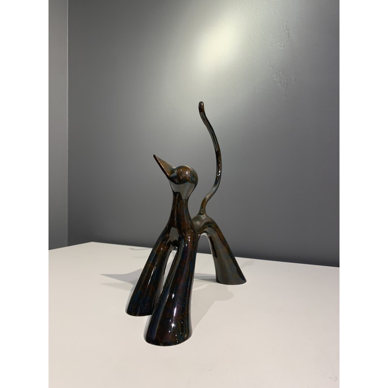 Petit Cha'minou sculpture par Lolek Sculptures et Volumes