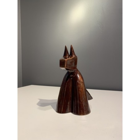 Petit Kivala rouge Skulptur von Lolek