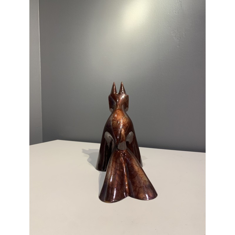 Petit Kivala rouge Skulptur von Lolek