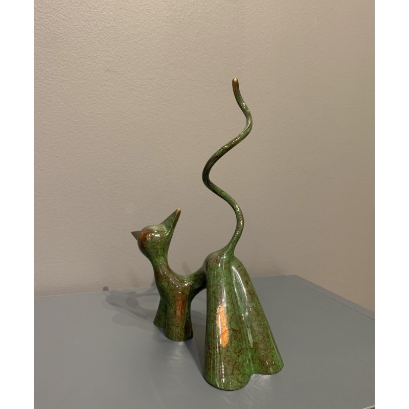 Cha'tourbillonne sculpture par Lolek Sculptures et Volumes