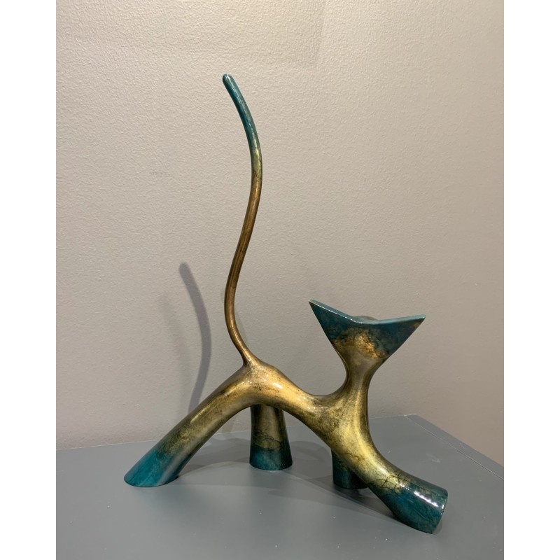 Chapeau l'artiste Skulptur von Lolek
