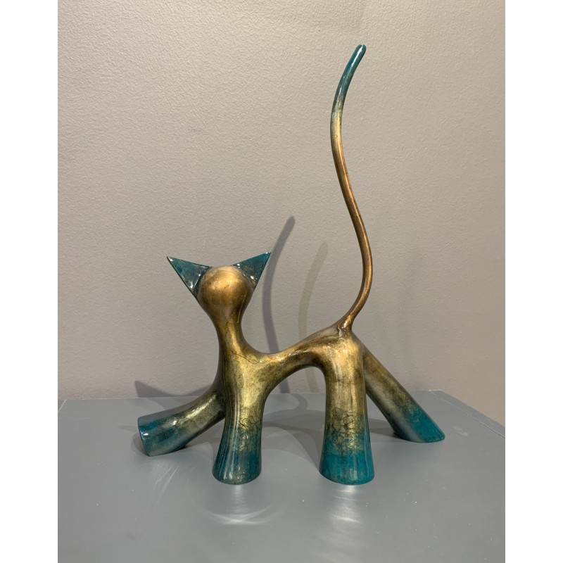Chapeau l'artiste Skulptur von Lolek