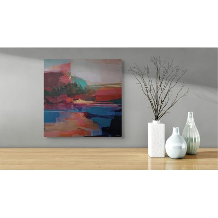Petits formats de paysages abstraits par Magdalena Morey