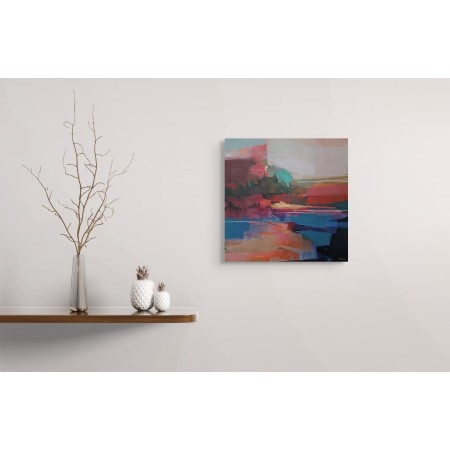 Petits formats de paysages abstraits par Magdalena Morey