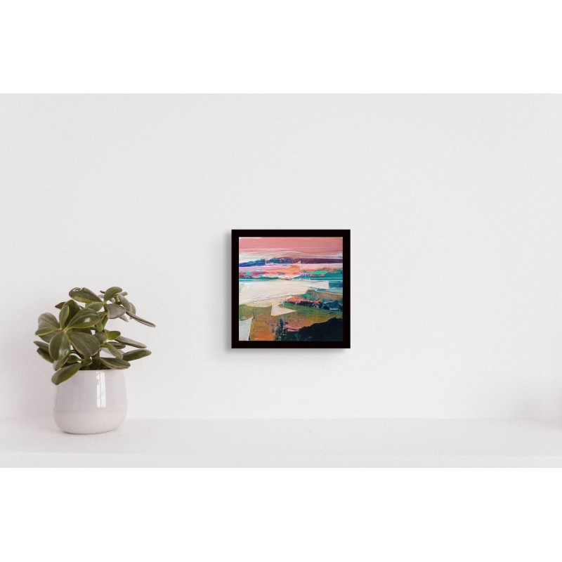 Petits formats de paysages abstraits par Magdalena Morey