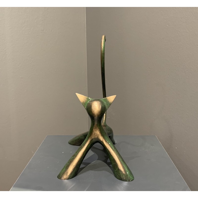 Petit Chat d'arrêt 5/8 Skulptur von Lolek