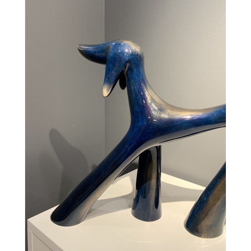 Grand Speedy 8/8 sculpture par Lolek Sculptures et Volumes