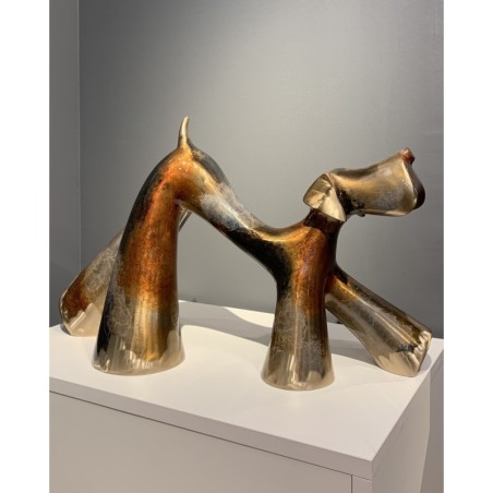 Grand Benny EA II/IV beeldhouwwerk door Lolek