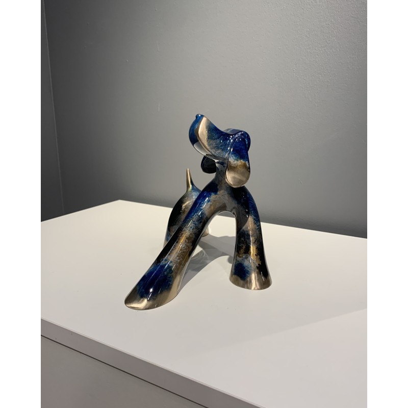 Petit Zorro 5/8 sculpture par Lolek Sculptures et Volumes