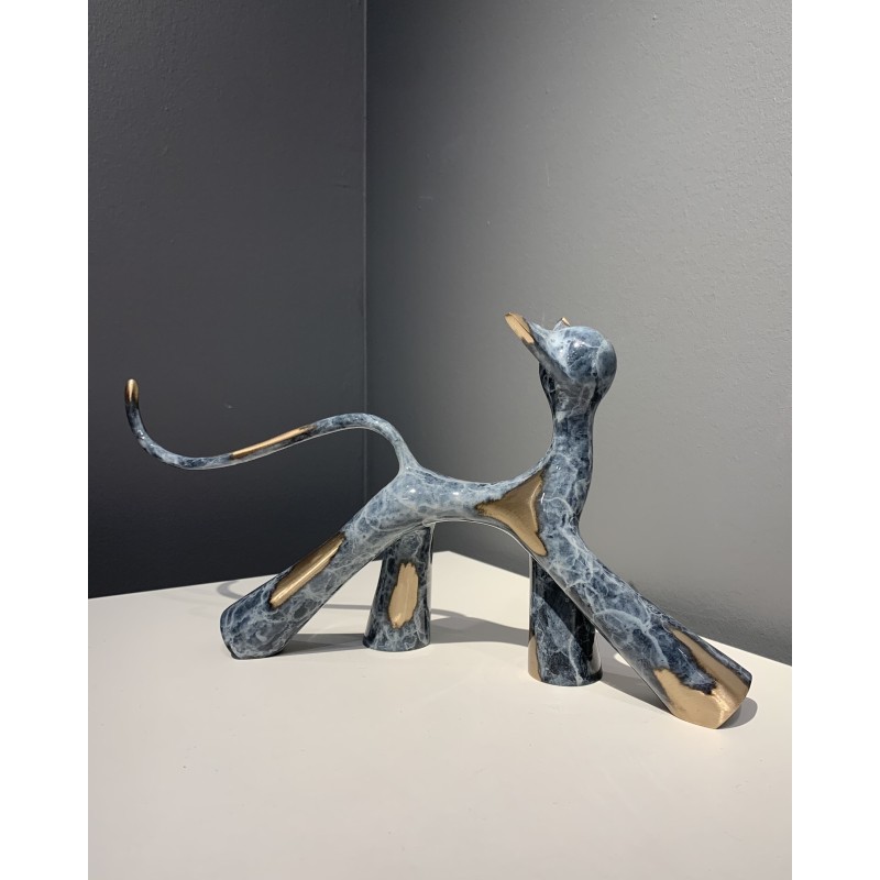 Petit cha'défile 3/8 sculpture by Lolek