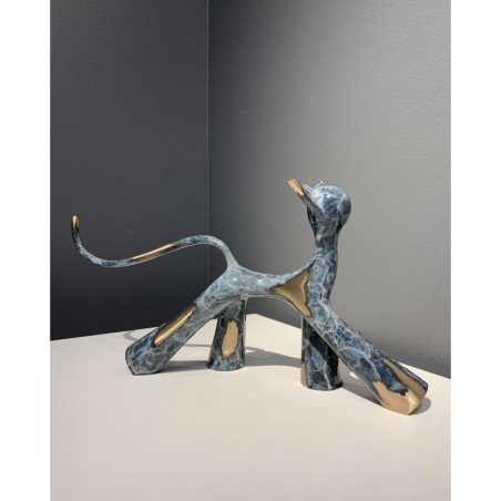 Petit cha'défile 3/8 sculpture by Lolek