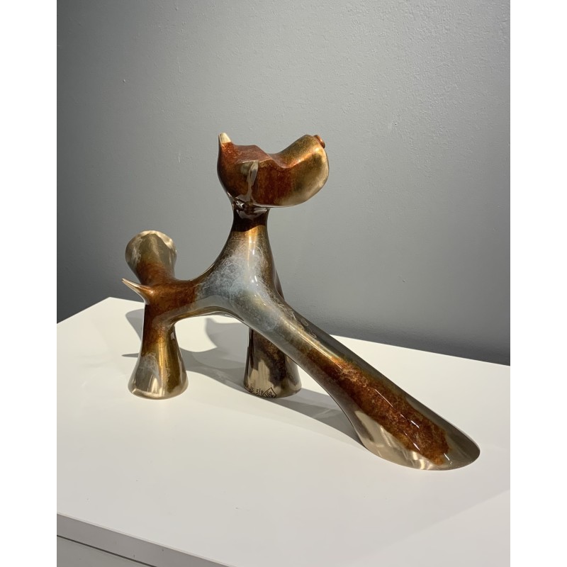 Allez Hop! 3/8 Skulptur von Lolek