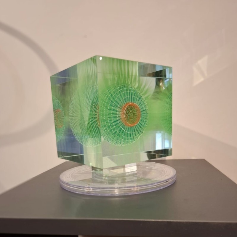 Cube Vert von Grootens