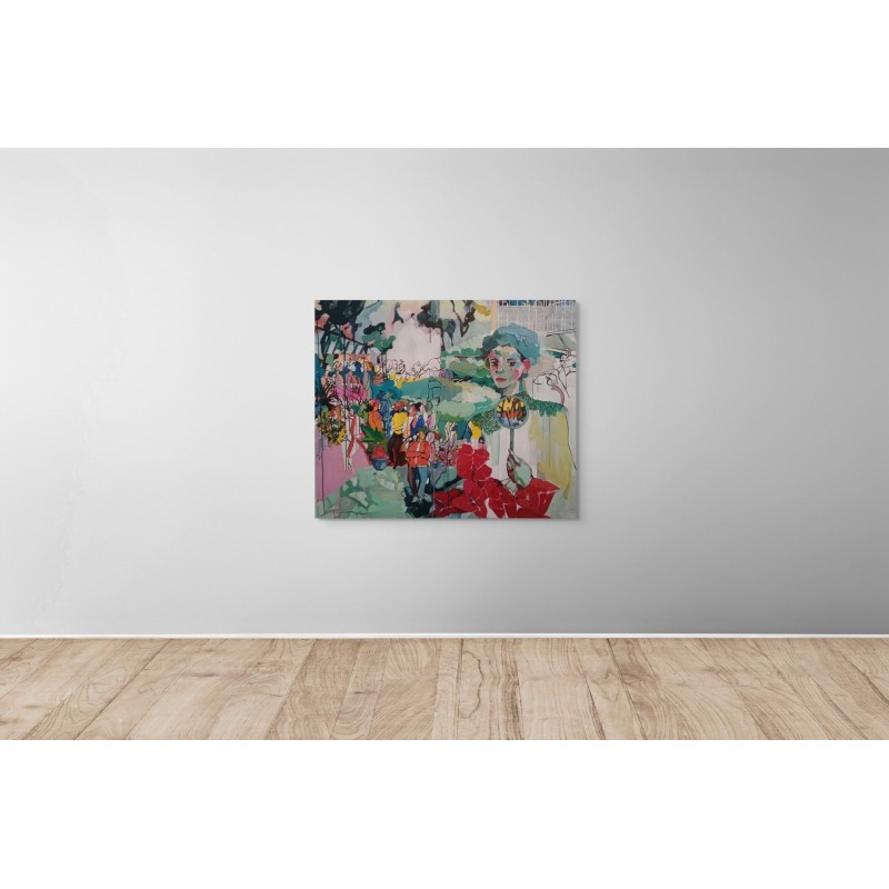 Mémoire Fragmentée door Golnaz Afraz