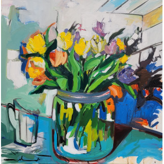 Flower pot par Golnaz Afraz AFRAZ