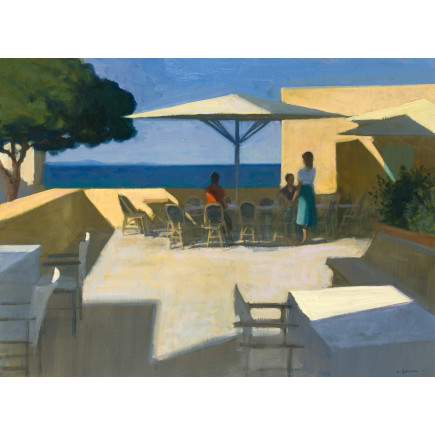 Terrasse vers le large by Olivier Desvaux | Le Cube Vernet