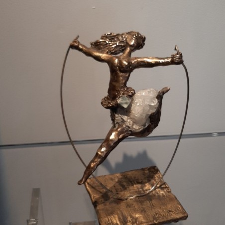 La sauteuse à la corde (vendu) Sculptures et Volumes