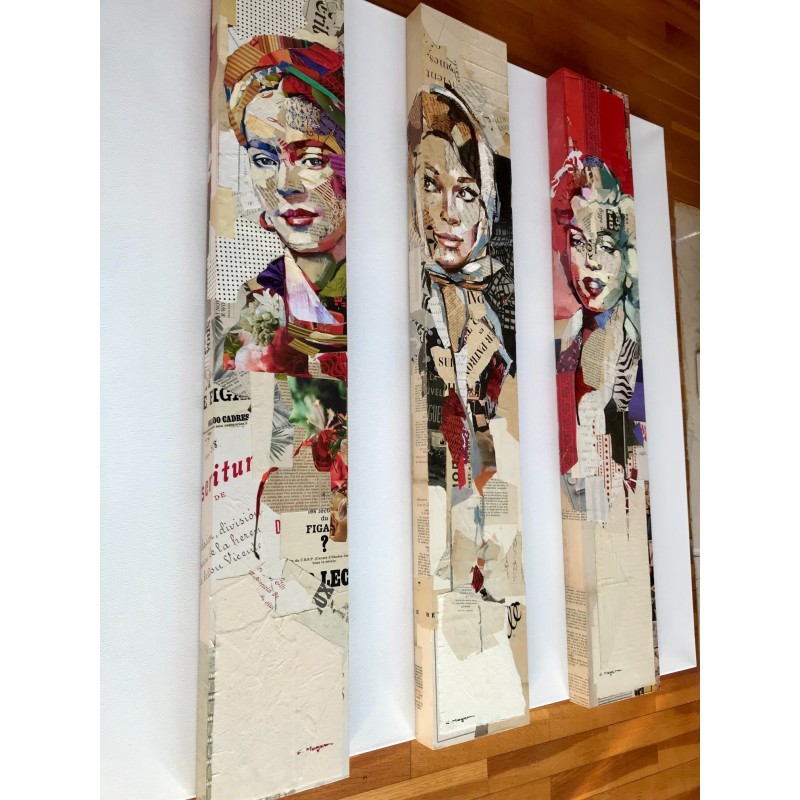 Iconiques 6 Marilyn par Carme Magem MAGEM