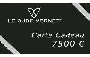 
			                        			CARTE CADEAU 7500 EUROS
